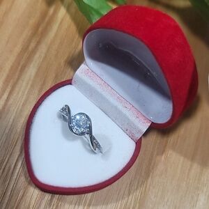 925 Sterling Silver Proposal Ring for Women,CertifiedTibetan,Engagement,Promise